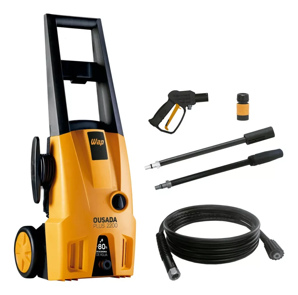 Wap Lavadora De Alta Pressão Profissional 1500w 1750psi Wap Ousada Plus 2200 127V